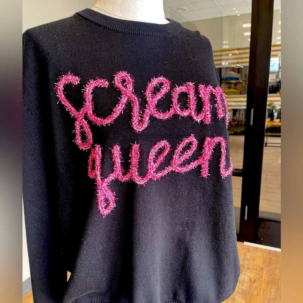COPY - NEW! Queen of Sparkles Sceam Queen sweater. So fun!